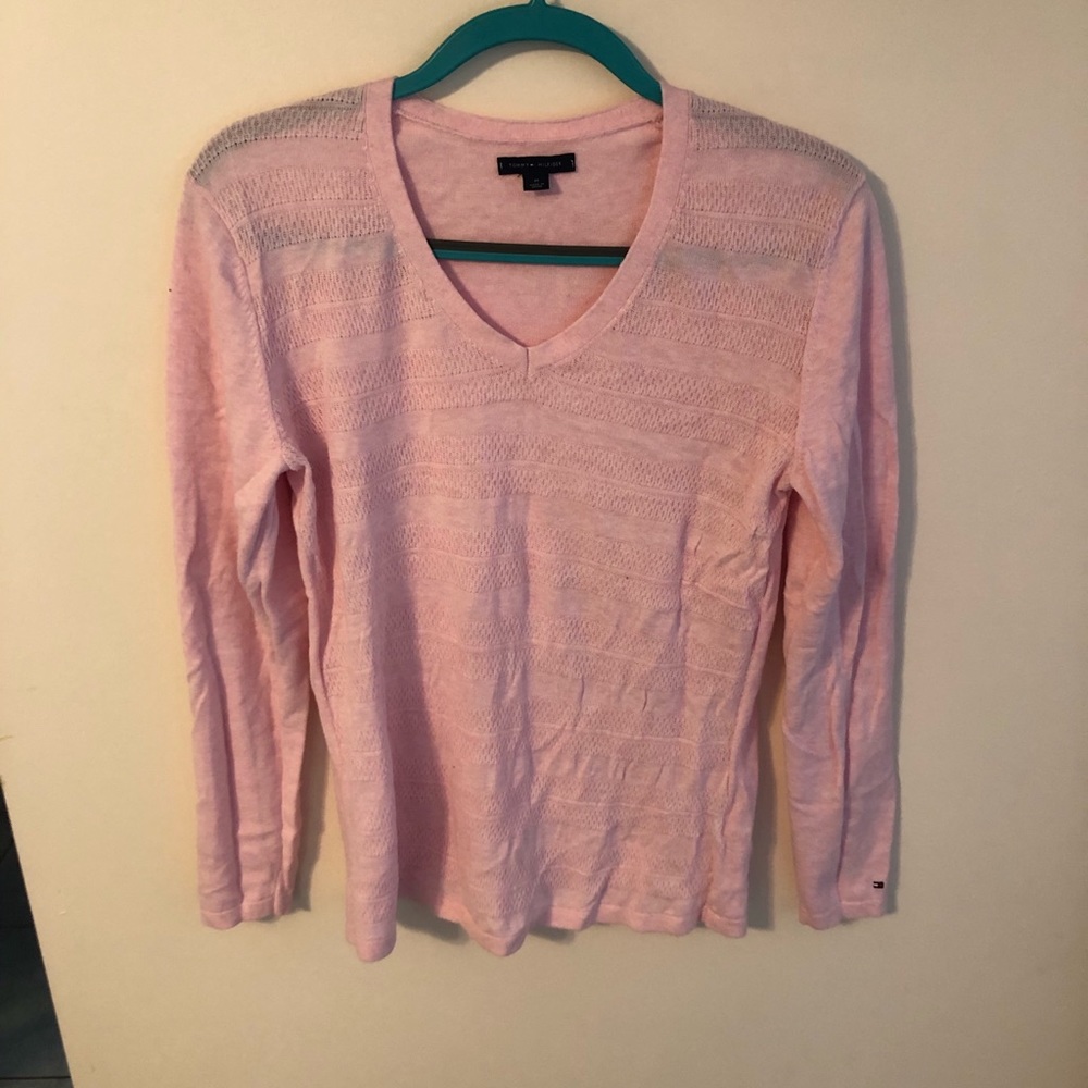 Tommy Hilfiger pink sweater